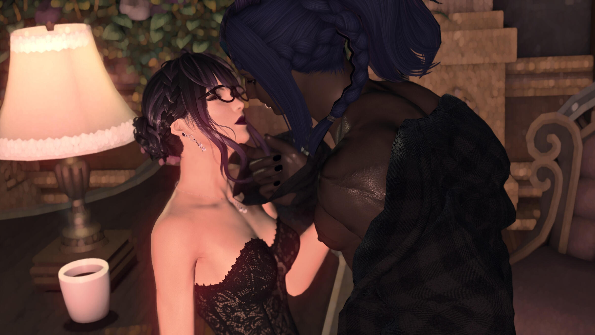 Wait Naja careful, the hot coffee!