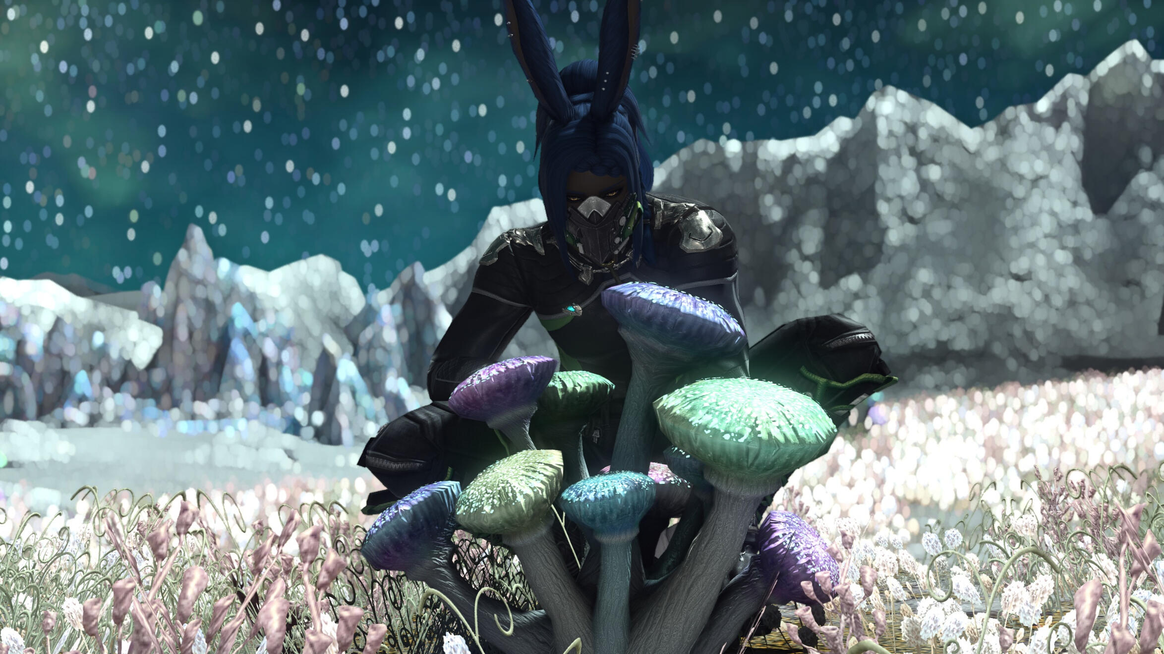 Iridescent space mushrooms beg the question: can you get high from them?