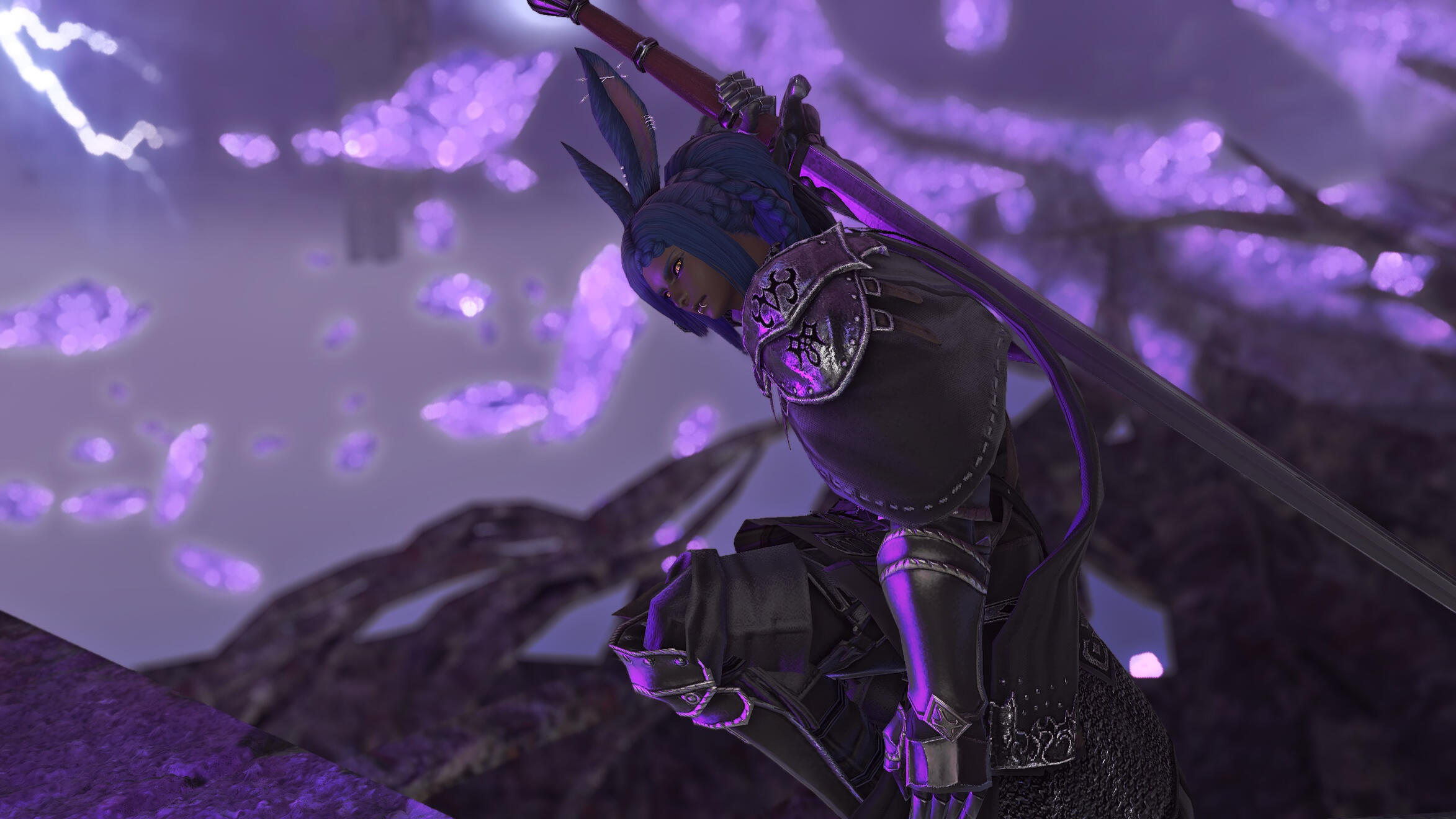 Image captured seconds before he's struck by lightning (again)